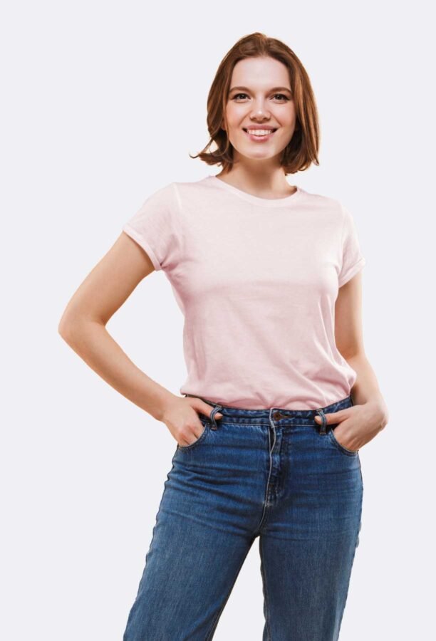Crew Neck Short Sleeve Printed Combed Cotton Men's T-shirt - Image 3